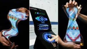 World's first stretchable display